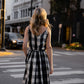 Katarina Handwoven Cotton Dress - M and L Left