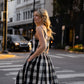 Katarina Handwoven Cotton Dress - M and L Left