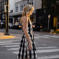 Katarina Handwoven Cotton Dress - M and L Left