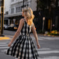 Katarina Handwoven Cotton Dress - M and L Left