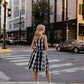 Katarina Handwoven Cotton Dress - M and L Left