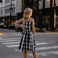 Katarina Handwoven Cotton Dress - M and L Left