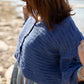 Katarina Handwoven Cotton Dress in Teal Plaid
