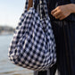 Katie Handwoven Cotton Set in Navy Pin Stripe