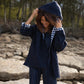 Patricia Wool Jacket in Speckled Navy Made to Order