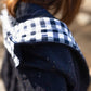 Patricia Wool Jacket in Speckled Navy Made to Order