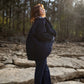 Patricia Wool Jacket in Speckled Navy Made to Order