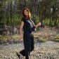 Katie Handwoven Cotton Set in Black