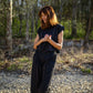 Katie Handwoven Cotton Set in Black