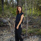 Katie Handwoven Cotton Set in Black