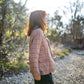 Julie Wool Blazer in Red and Brown Plaid Made to Order