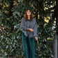 Quinn Wool Cardigan in Slate Made to Order