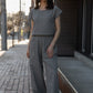 Katie Handwoven Cotton Set in Black and White Gingham Made to Order