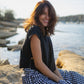 Katie Handwoven Cotton Set in Black and White Gingham