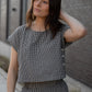 Katie Handwoven Cotton Set in Black and White Gingham Made to Order