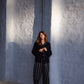 Quinn Wool Cardigan in Navy Made to Order