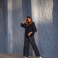 Quinn Wool Cardigan in Navy Made to Order