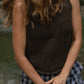 Katie Handwoven Cotton Pants in Navy Gingham Made to Order
