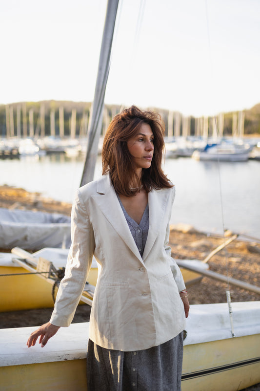 Jessica Linen Blazer