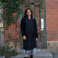 Hand Knit Nepali Wool Jill Sweater in Black Made to Order