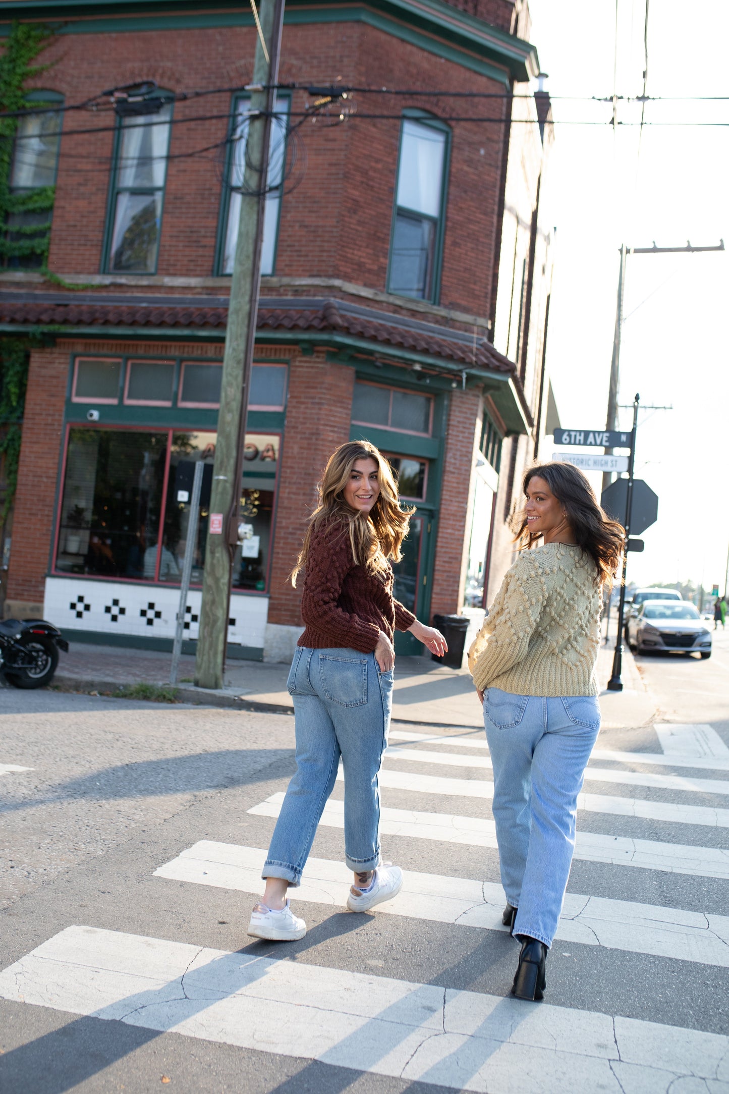 Hand Knit Nepali Wool Jill Sweater in Rust - Pre-Order 2/30