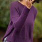 Baby Alpaca Pullover Sweater in Brown