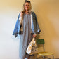 Eloise Handwoven Cotton Dress in Black and White Gingham - L Left