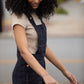 Dilsi Handwoven Cotton Overalls in Black Made to Order