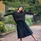 Baby Alpaca Pullover Sweater in Teal