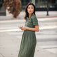 Eloise Handwoven Cotton Dress Made to Order