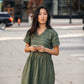 Eloise Handwoven Cotton Dress Made to Order