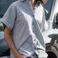 Paige Handwoven Cotton Relaxed Shirt Dress Made to Order