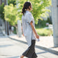 Paige Handwoven Cotton Relaxed Shirt Dress Made to Order